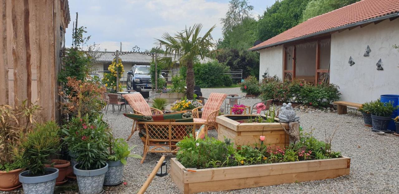 לינה וארוחת בוקר ממינגן Chrom Ranch Reiterhof מראה חיצוני תמונה
